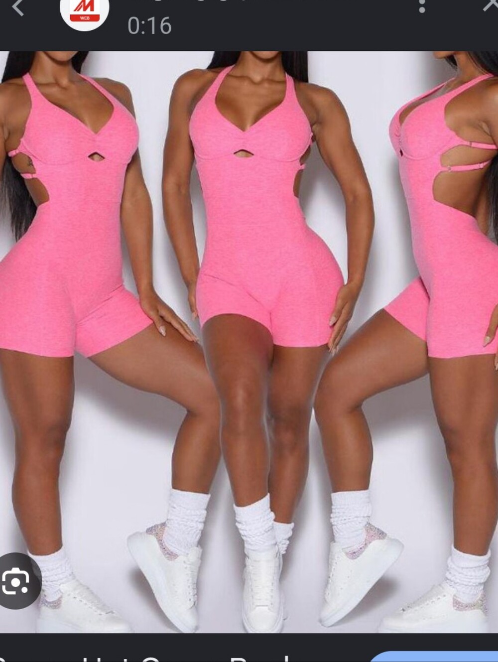 Bombshell🌸💗Sportswear Bodysuit - Final Sale